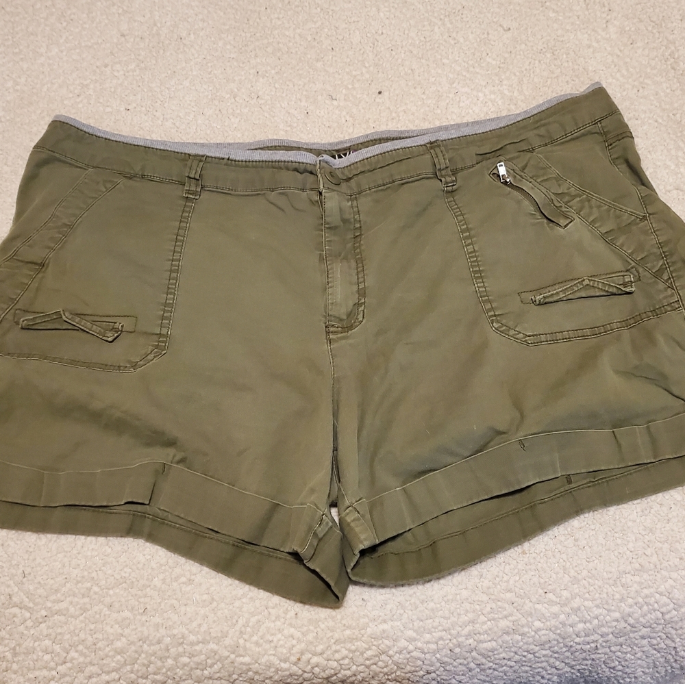 Olive Green Shorts
